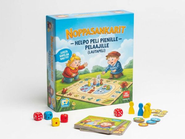 Noppasankarit – Helppo peli pienille pelaajille